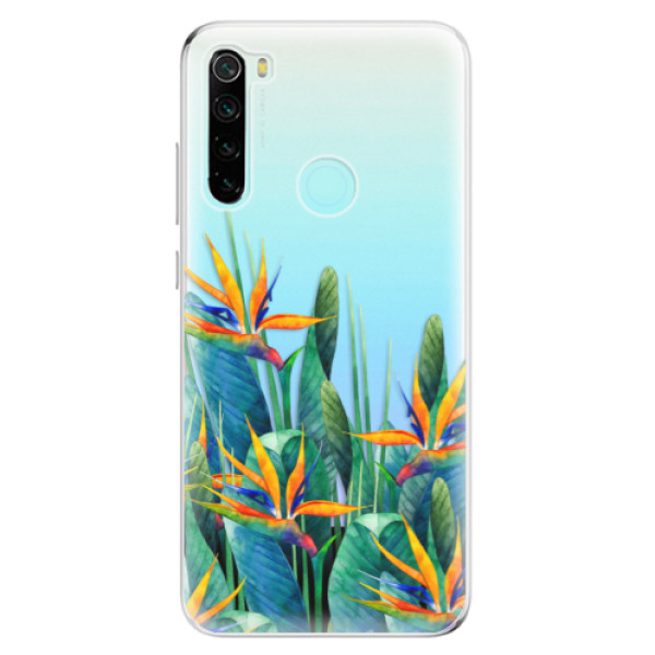 Odolné silikonové pouzdro iSaprio - Exotic Flowers - Xiaomi Redmi Note 8