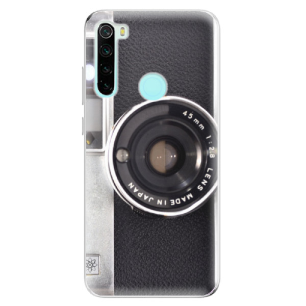 Odolné silikonové pouzdro iSaprio - Vintage Camera 01 - Xiaomi Redmi Note 8