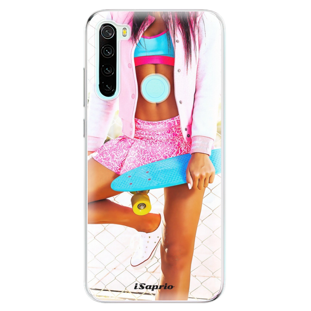 Odolné silikonové pouzdro iSaprio - Skate girl 01 - Xiaomi Redmi Note 8