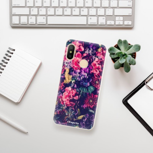 Silikonové pouzdro iSaprio - Xiaomi Mi A2 Lite - Flowers 10