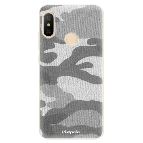 Odolné silikonové pouzdro iSaprio - Gray Camuflage 02 - Xiaomi Mi A2 Lite