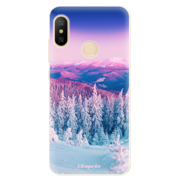 Silikonové odolné pouzdro iSaprio - Winter 01 na mobil Xiaomi Mi A2 Lite (Silikonový kryt, obal, pouzdro iSaprio - Winter 01 na mobilní telefon Xiaomi Mi A2 Lite)