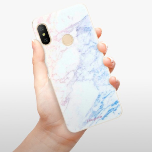 Silikonové pouzdro iSaprio - Xiaomi Mi A2 Lite - Raibow Marble 10
