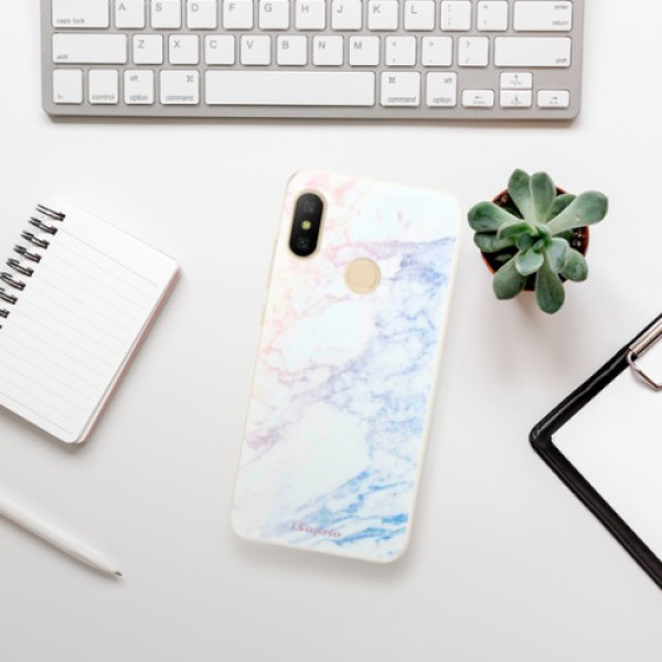 Silikonové pouzdro iSaprio - Xiaomi Mi A2 Lite - Raibow Marble 10