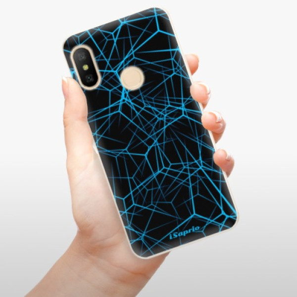 Silikonové pouzdro iSaprio - Xiaomi Mi A2 Lite - Abstract Outlines 12