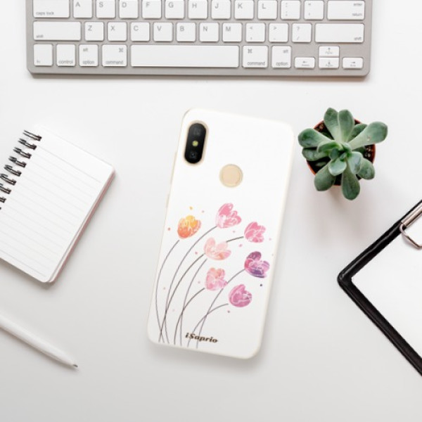 Silikonové pouzdro iSaprio - Xiaomi Mi A2 Lite - Flowers 14