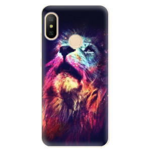 Silikonové pouzdro iSaprio - Xiaomi Mi A2 Lite - Lion in Colors