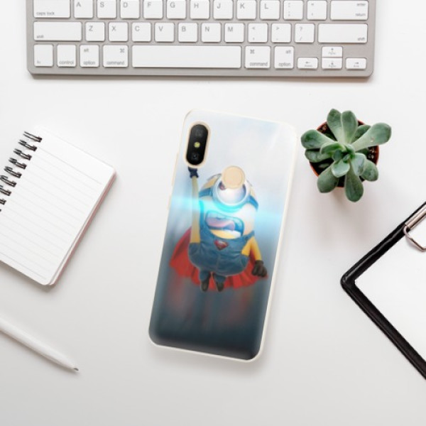 Silikonové pouzdro iSaprio - Xiaomi Mi A2 Lite - Mimons Superman 02