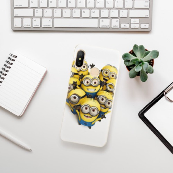 Silikonové pouzdro iSaprio - Xiaomi Mi A2 Lite - Mimons 01