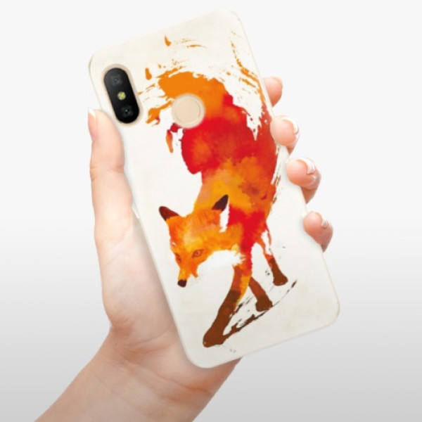 Silikonové pouzdro iSaprio - Xiaomi Mi A2 Lite - Fast Fox