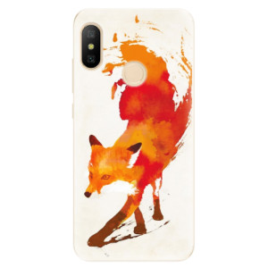 Silikonové pouzdro iSaprio - Xiaomi Mi A2 Lite - Fast Fox
