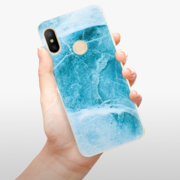 Silikonové pouzdro iSaprio - Xiaomi Mi A2 Lite - Blue Marble