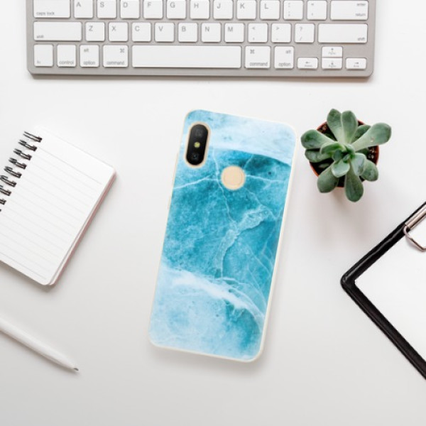 Silikonové pouzdro iSaprio - Xiaomi Mi A2 Lite - Blue Marble