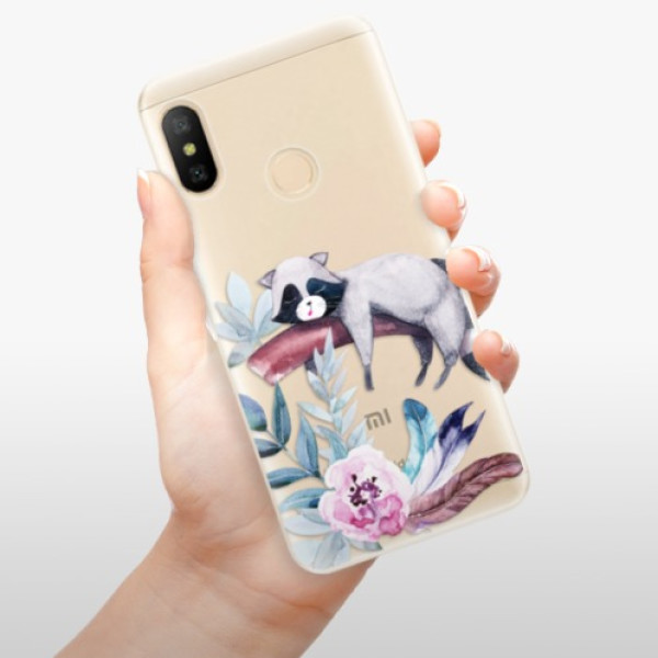 Silikonové pouzdro iSaprio - Xiaomi Mi A2 Lite - Lazy Day
