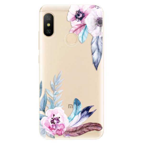 Odolné silikonové pouzdro iSaprio - Flower Pattern 04 - Xiaomi Mi A2 Lite