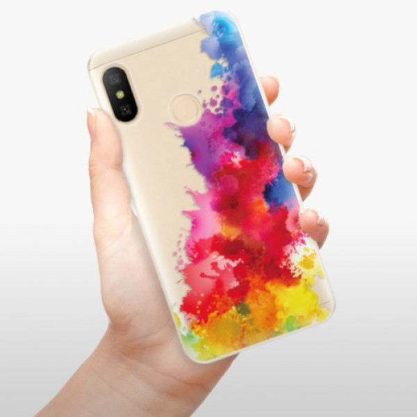 Silikonové pouzdro iSaprio - Xiaomi Mi A2 Lite - Color Splash 01