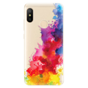 Silikonové pouzdro iSaprio - Xiaomi Mi A2 Lite - Color Splash 01
