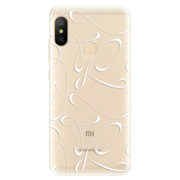 Odolné silikonové pouzdro iSaprio - Fancy - white - Xiaomi Mi A2 Lite