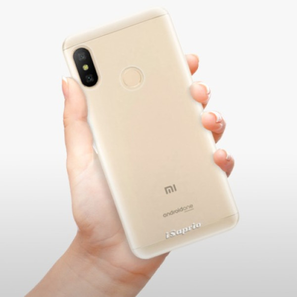 Silikonové pouzdro iSaprio - Xiaomi Mi A2 Lite - 4Pure čiré
