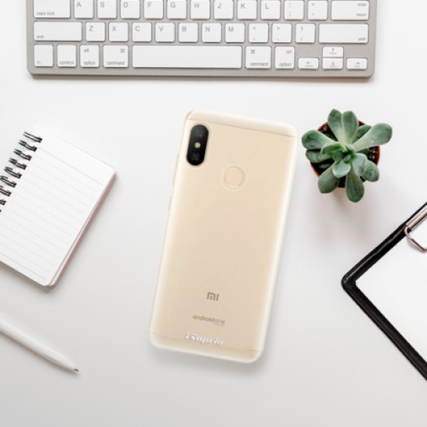Silikonové pouzdro iSaprio - Xiaomi Mi A2 Lite - 4Pure čiré