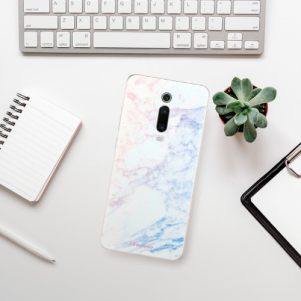 Silikonové pouzdro iSaprio - Xiaomi Mi 9T Pro - Raibow Marble 10