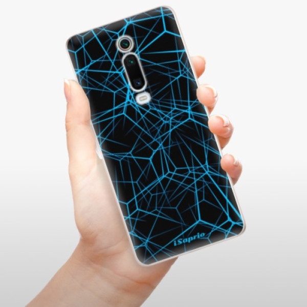 Silikonové pouzdro iSaprio - Xiaomi Mi 9T Pro - Abstract Outlines 12