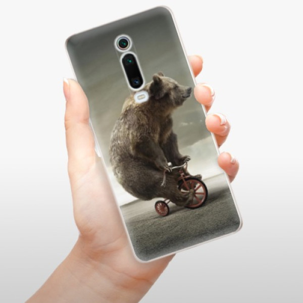Silikonové pouzdro iSaprio - Xiaomi Mi 9T Pro - Bear 01