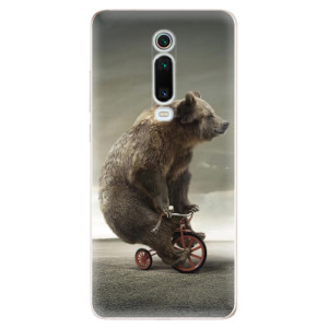 Silikonové pouzdro iSaprio - Xiaomi Mi 9T Pro - Bear 01