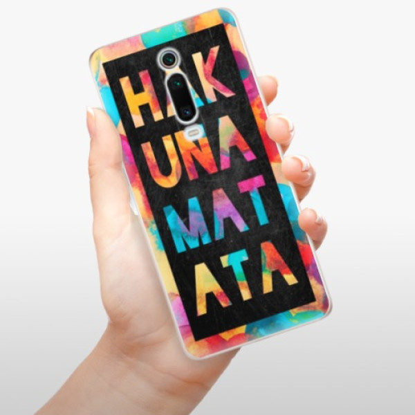 Silikonové pouzdro iSaprio - Xiaomi Mi 9T Pro - Hakuna Matata 01