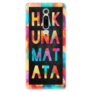 Silikonové pouzdro iSaprio - Xiaomi Mi 9T Pro - Hakuna Matata 01