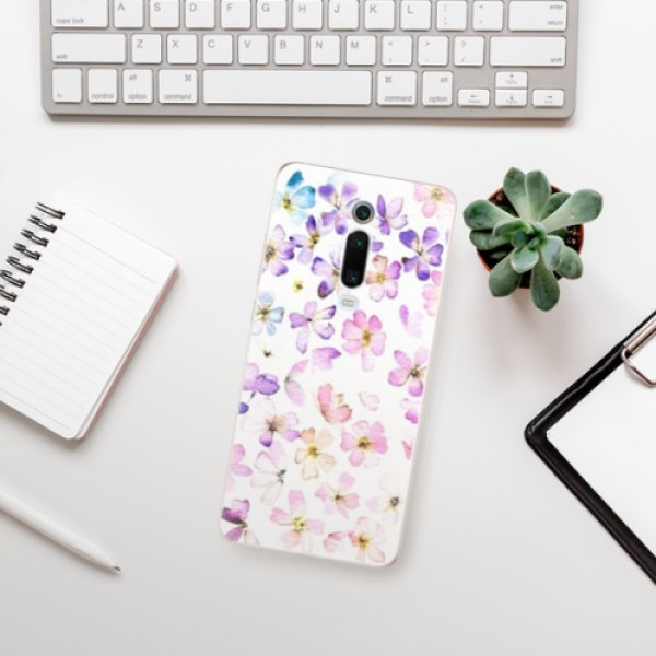 Silikonové pouzdro iSaprio - Xiaomi Mi 9T Pro - Wildflowers