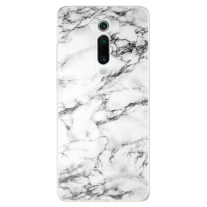 Silikonové pouzdro iSaprio - Xiaomi Mi 9T Pro - White Marble 01
