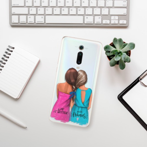 Silikonové pouzdro iSaprio - Xiaomi Mi 9T Pro - Best Friends
