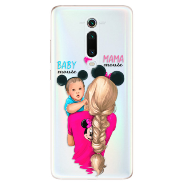 Odolné silikonové pouzdro iSaprio - Mama Mouse Blonde and Boy - Xiaomi Mi 9T Pro