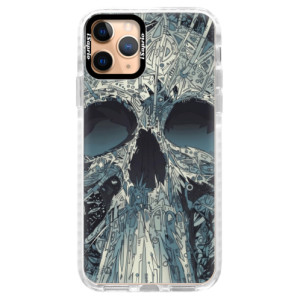 Silikonové pouzdro Bumper iSaprio - Abstract Skull na mobil Apple iPhone 11 Pro