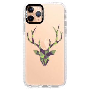 Silikonové pouzdro Bumper iSaprio - Deer Green na mobil Apple iPhone 11 Pro