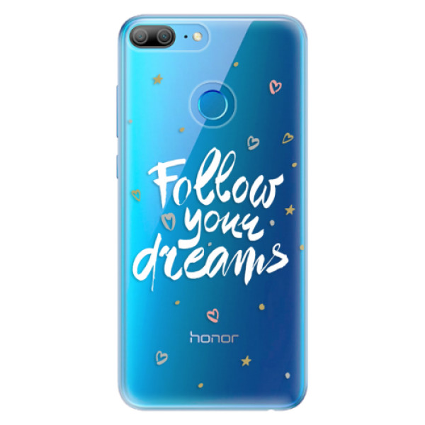 Odolné silikonové pouzdro iSaprio - Follow Your Dreams - white na mobil Honor 9 Lite (Odolné silikonové pouzdro, kryt, obal iSaprio - Follow Your Dreams - white na mobil Honor 9 Lite)
