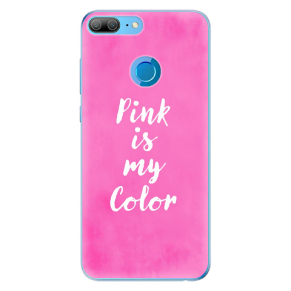 Odolné silikonové pouzdro iSaprio - Pink is my color na mobil Honor 9 Lite (Odolné silikonové pouzdro, kryt, obal iSaprio - Pink is my color na mobil Honor 9 Lite)