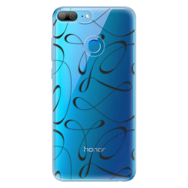 Odolné silikonové pouzdro iSaprio - Fancy - black na mobil Honor 9 Lite (Odolné silikonové pouzdro, kryt, obal iSaprio - Fancy - black na mobil Honor 9 Lite)