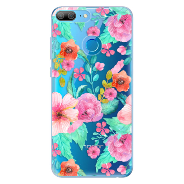 Odolné silikonové pouzdro iSaprio - Flower Pattern 01 - Huawei Honor 9 Lite