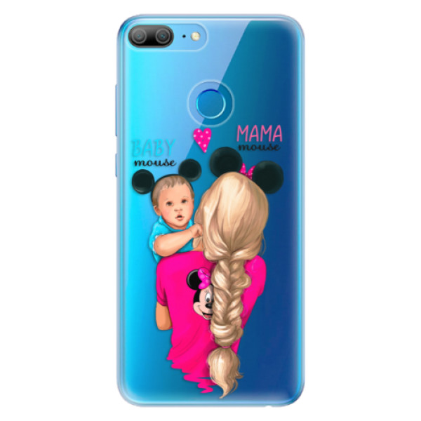 Odolné silikonové pouzdro iSaprio - Mama Mouse Blonde and Boy - Huawei Honor 9 Lite