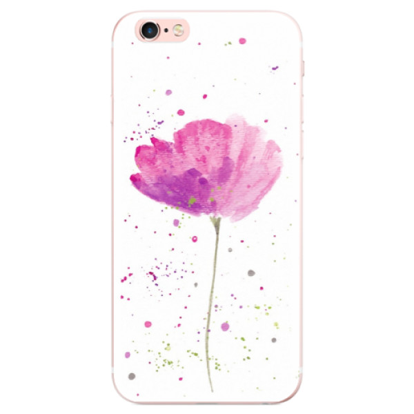 Odolné silikonové pouzdro iSaprio - Poppies - iPhone 6 Plus/6S Plus