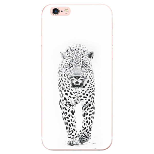 Odolné silikonové pouzdro iSaprio - White Jaguar - iPhone 6 Plus/6S Plus