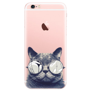 Odolné silikonové pouzdro iSaprio - Crazy Cat 01 na mobil Apple iPhone 6 Plus / 6S Plus