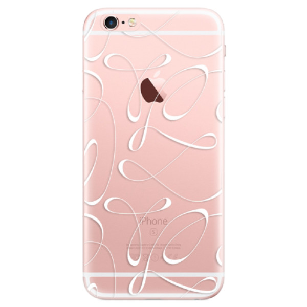 Odolné silikonové pouzdro iSaprio - Fancy - white - iPhone 6 Plus/6S Plus