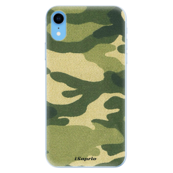 Odolné silikonové pouzdro iSaprio - Green Camuflage 01 - iPhone XR