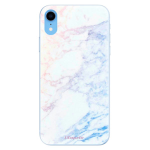 Silikonové pouzdro iSaprio - Apple iPhone XR - Raibow Marble 10