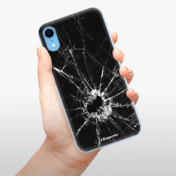 Silikonové pouzdro iSaprio - Apple iPhone XR - Broken Glass 10