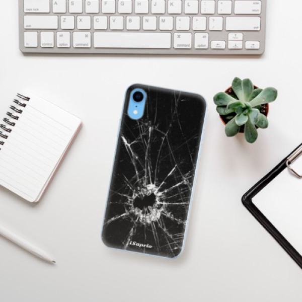 Silikonové pouzdro iSaprio - Apple iPhone XR - Broken Glass 10