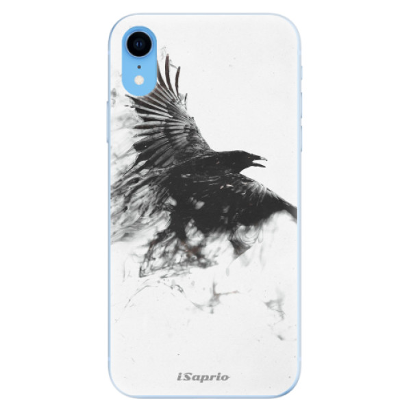 Odolné silikonové pouzdro iSaprio - Dark Bird 01 - iPhone XR